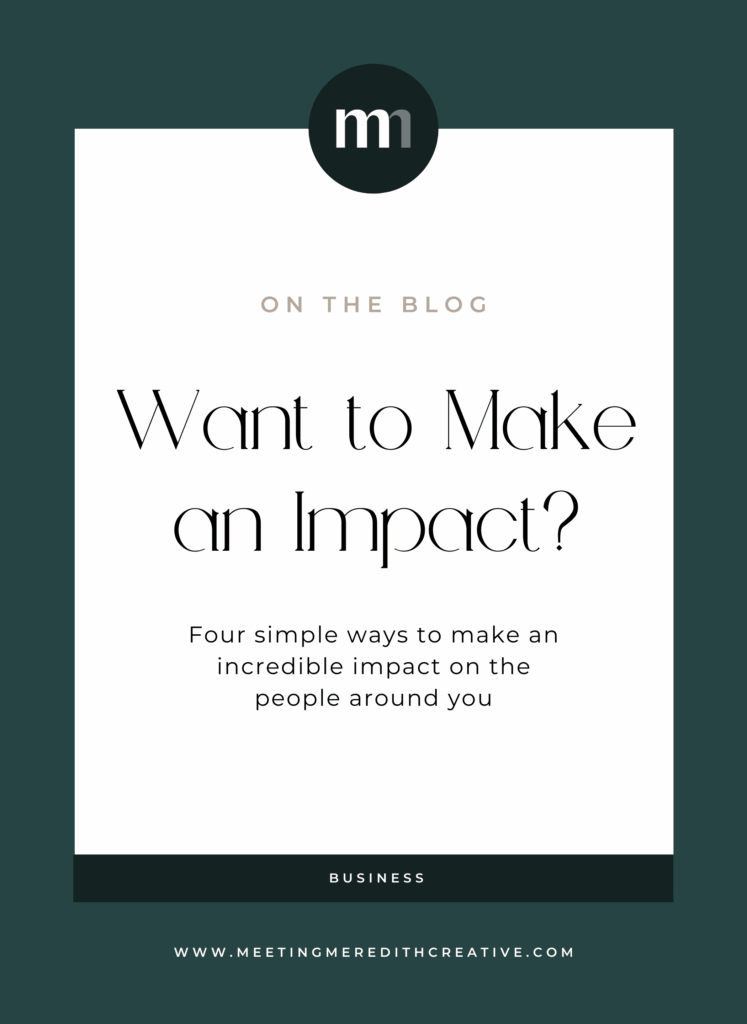 how to make in impact