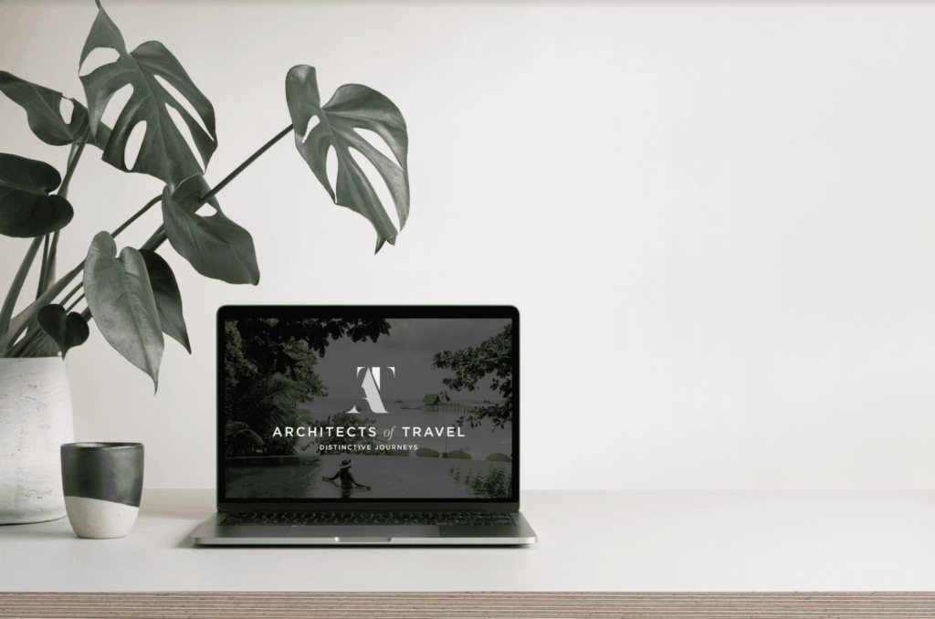 MacBook laptop on a table 