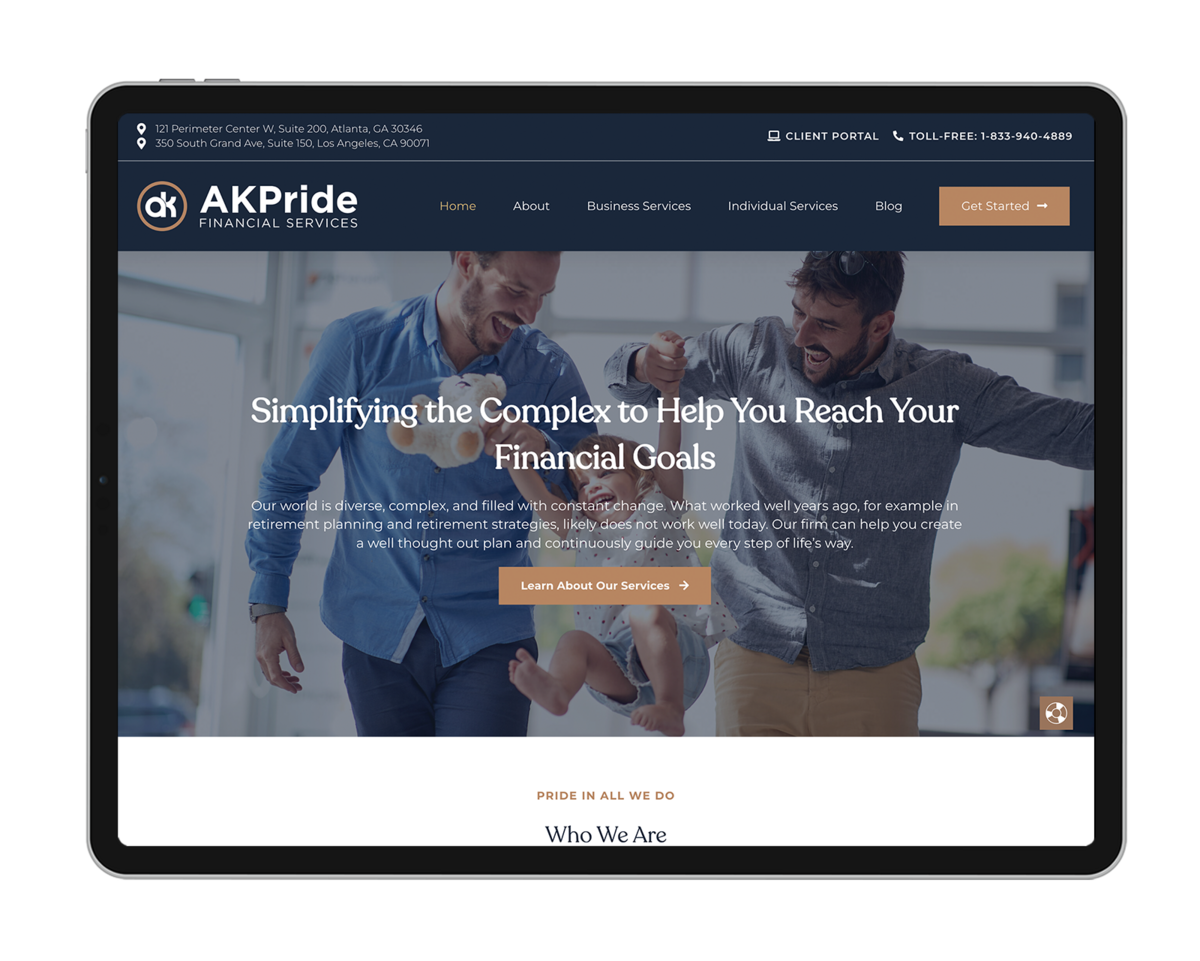 financial-website-wordpress-design