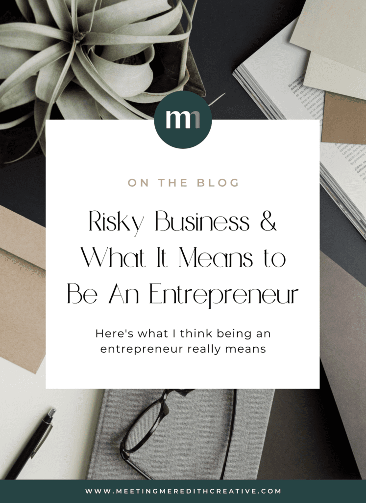what does it mean to be an entrepreneur