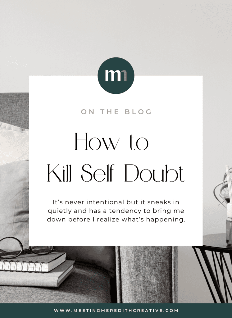 how to overcome self doubt