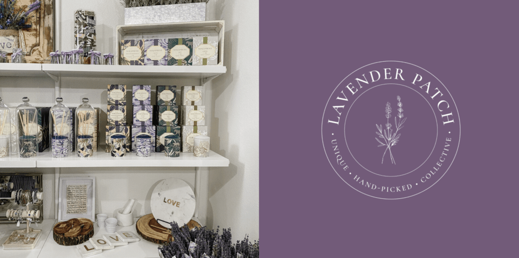 lavender patch logo products